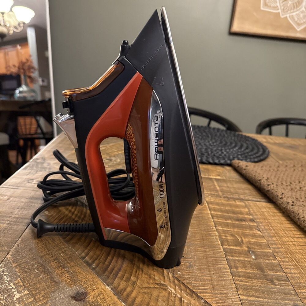 Rowenta Access Steam Iron DW2360U1 1700W Stainless Steel Soleplate Tested